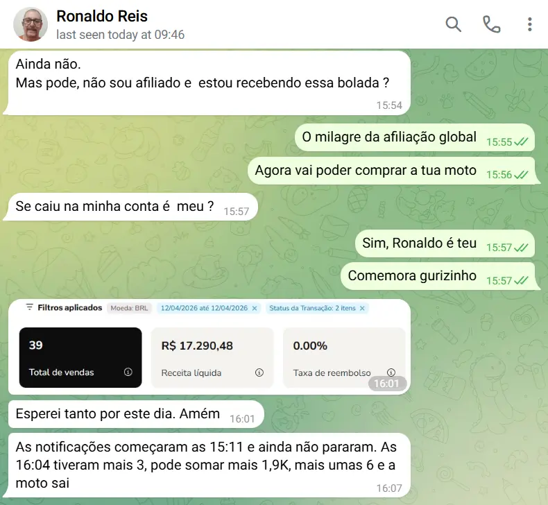 Depoimento do Ronaldo