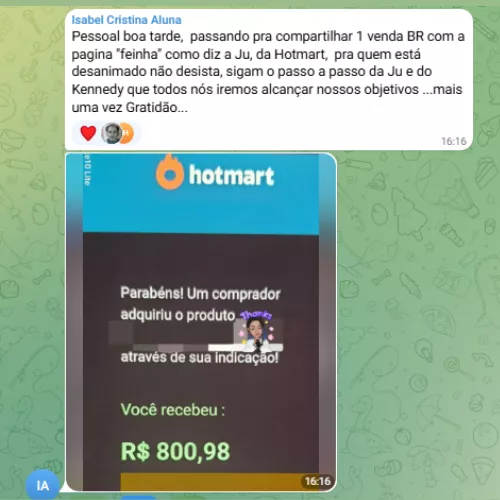 Depoimento da Isabel
