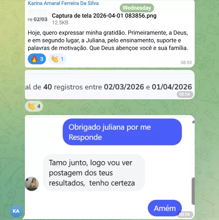 Depoimento da Karina