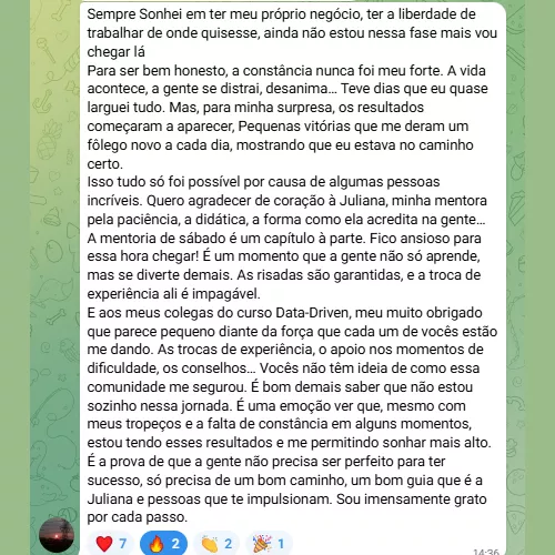 Depoimento do Ronaldo